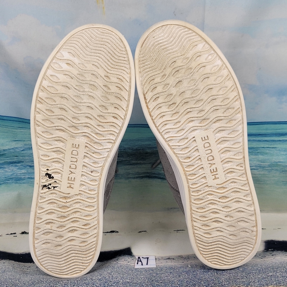 Hey Dude Karina Silver Python Womens 9 - image 9